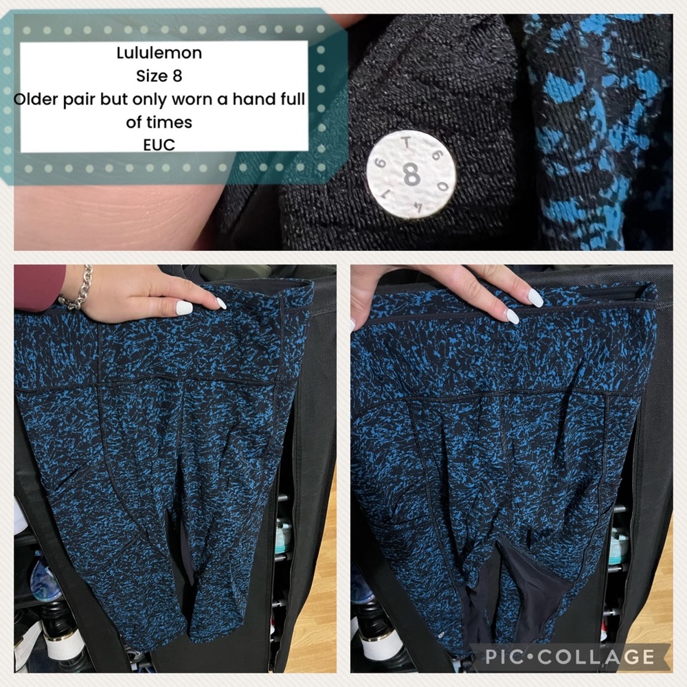 Lululemon size 8 leggings